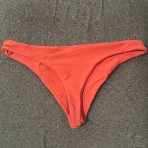 BOYS + ARROWS Charlie Bikini Bottom in Cayenne - Large